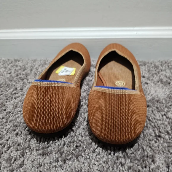Rothy's Fawn Ballet Size 8.5 Round Toe Slip-On Flats - Picture 4 of 8